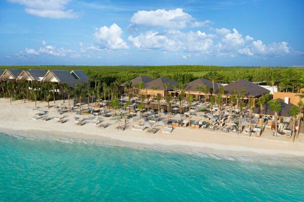 BTMXMY Aerial View Banyan Tree Mayakoba Beach LowRes